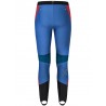 Pantalon ski alpinisme SLICK PANTS 2618 bleu-rouge Montura