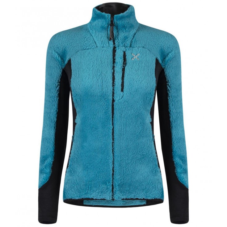 Polaire femme NORDIC FLEECE 2 JACKET WOMAN 22-bleu lagon Montura