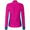 Polaire 1/2 zip femme ENIGMA MAGLIA WOMAN 0787 fuschia-deep-blue Montura