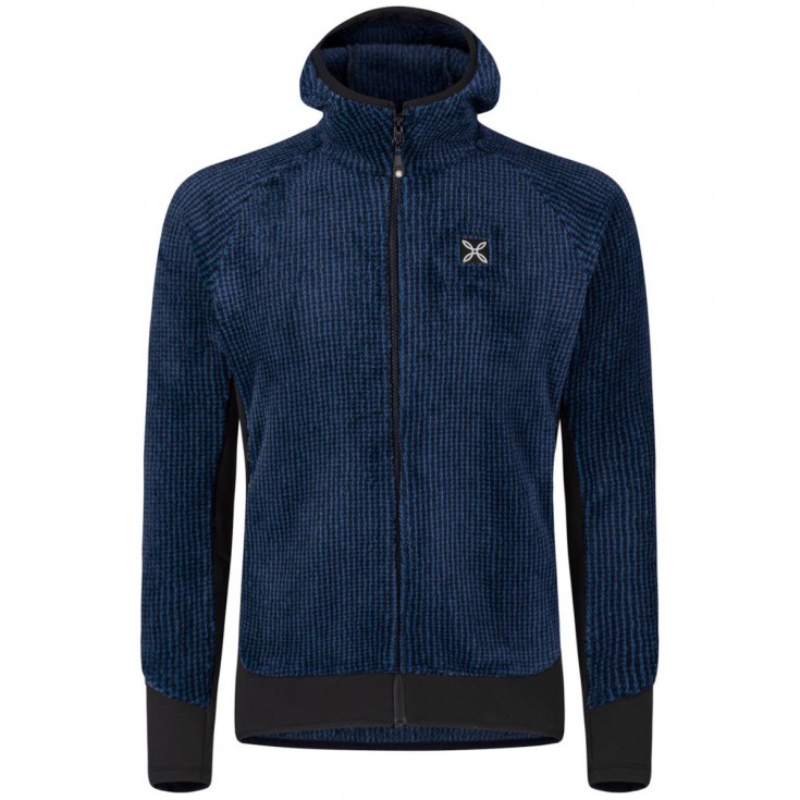 Polaire à capuche REMIX FLEECE JACKET 87 deep-blue Montura