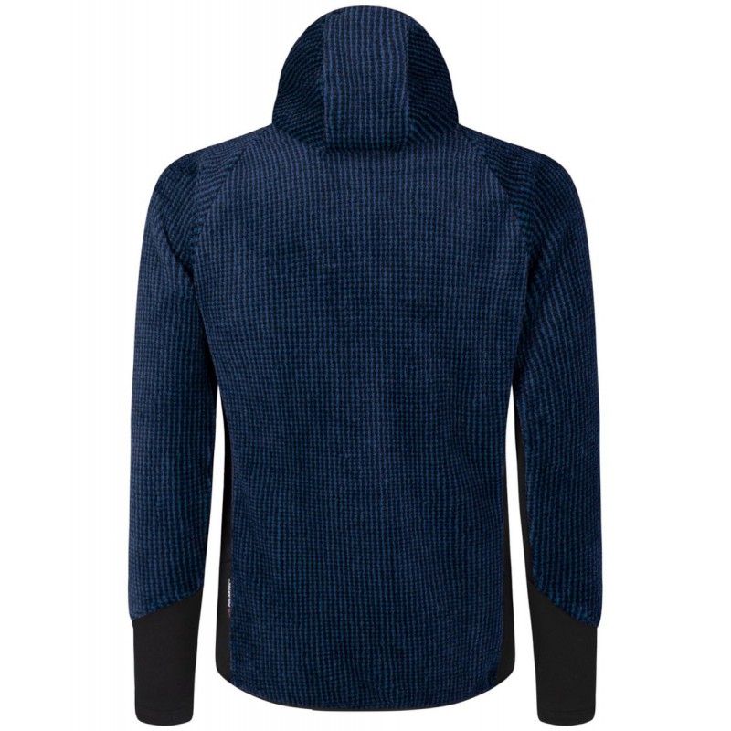 Polaire a capuche homme REMIX FLEECE JACKET 87 deep blue Montura Montania Sport