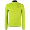 Micro-polaire 1/2 zip THERMIC 2 MAGLIA 47-lime green Montura