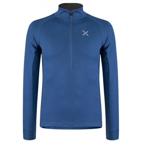 Micro-polaire 1/2 zip THERMIC 2 MAGLIA 87-deep blue Montura