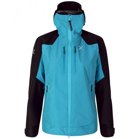 Veste GORE-TEX PRO femme CLIFF JACKET WOMAN 22 bleu-lagon Montura