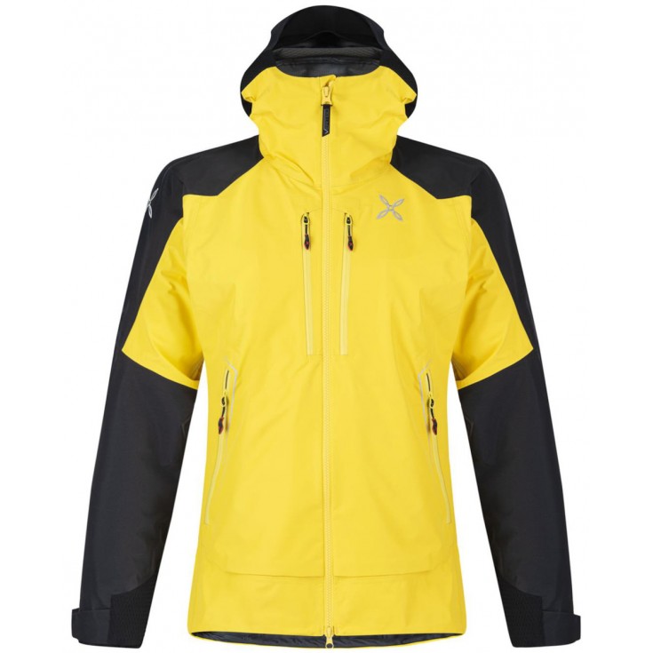 Veste GORE-TEX PRO homme CLIFF JACKET 70 jaune Montura