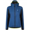 Veste Softshell à capuche femme AIR ACTION HYBRID JACKET WOMAN 8770F deep-blue Montura