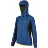 Veste Softshell à capuche femme AIR ACTION HYBRID JACKET WOMAN 8770F deep-blue Montura
