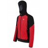 Veste Softshell homme PREMIUM WIND HOODY JACKET 18 rouge Montura