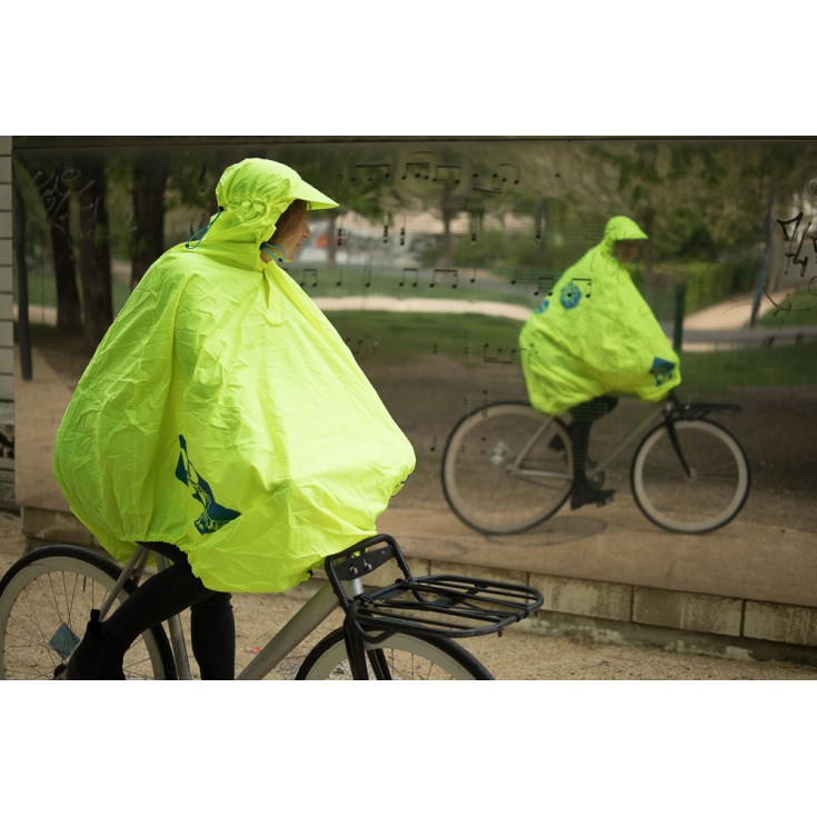 Poncho vélo FULAP jaune Spaddeville