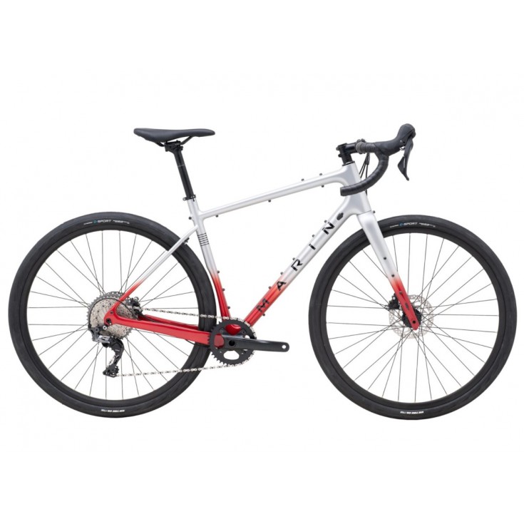 Vélo Gravel HEADLANDS 1 silver-red 700C MARIN BIKES 2024