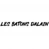 Bâtons d'Alain couleur noir-panthere Alain DESEZ Chamonix (la paire)