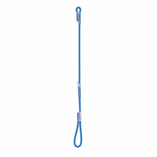 Longe assurage double EXPRESSO 35-75cm bleu BEAL