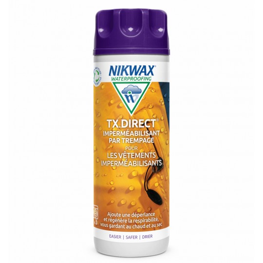 Imperméabilisant pour Gore-Tex Wash-in Tx Direct 300ml Nikwax