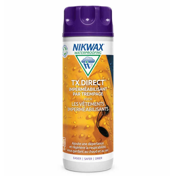 Imperméabilisant pour vêtements GORE-TEX Wash-in Tx Direct 300ml Nikwax