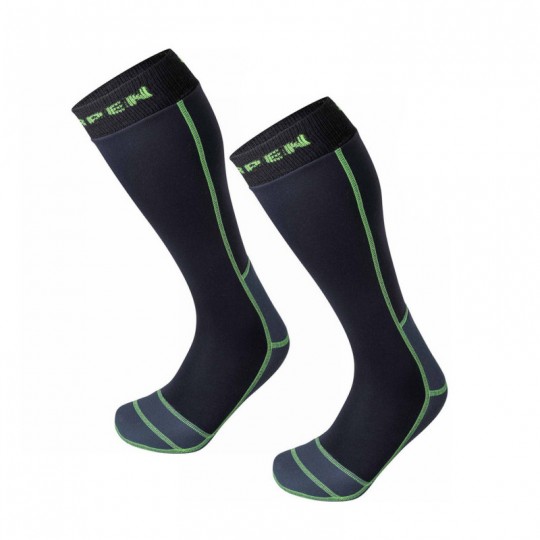 Chaussettes hautes femme OUTDOOR ultra-cool CREW vert THERM-IC - Montania  Sport