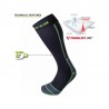 Chaussettes chaudes Primaloft T3+ INFERNO BIOWARMER noir-vert LORPEN