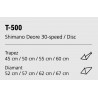 Vélo Trekking VSF T-500 Disc TRAPEZE - Shimano Deore 30-speed noir FAHRRADmanufactur 2024