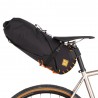 Sacoche de selle SADDLE BAG 14L + DRYBAG noir-orange RESTRAP UK