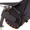 Sacoche de selle SADDLE BAG 14L + DRYBAG noir-orange RESTRAP UK