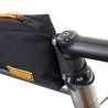 Sacoche de selle SADDLE BAG 14L + DRYBAG noir-orange RESTRAP UK