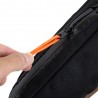 Sacoche de selle SADDLE BAG 14L + DRYBAG noir-orange RESTRAP UK