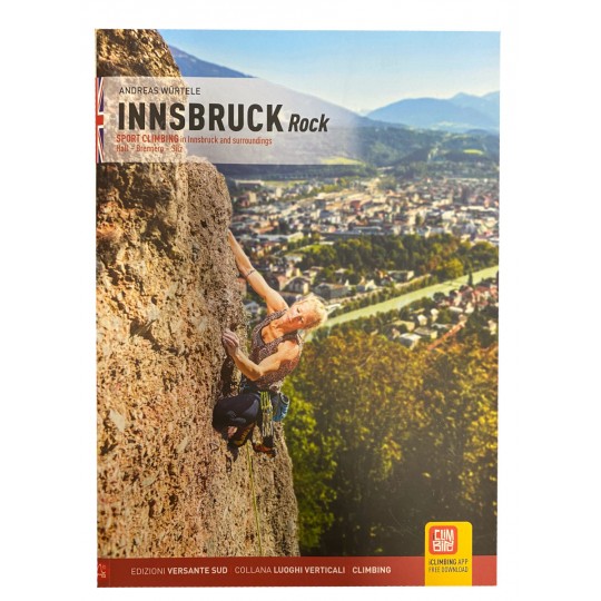 Livre Topo ESCALADE à INNSBRUCK - Rock SPORT CLIMBING - Versante Sud - English 2023