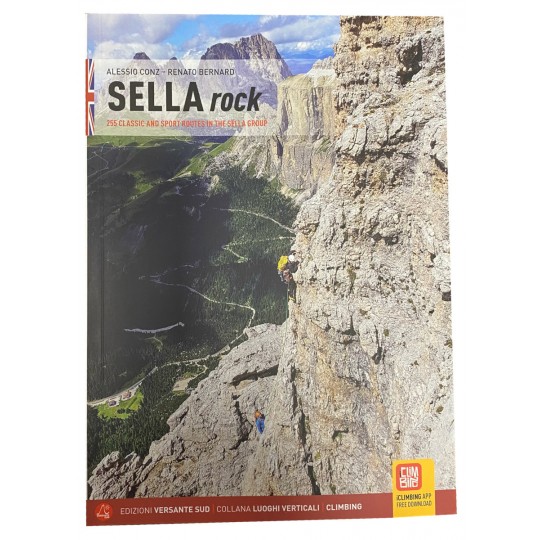 Livre Topo Escalade Italie - SELLA Rock - Grandes voies - Versante Sud 2023