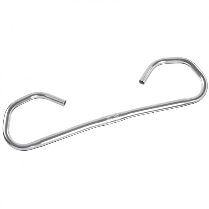 Cintre vélo HORNBAR COMFORT 565mm 25,4 Aluminium gris ERGOTEC