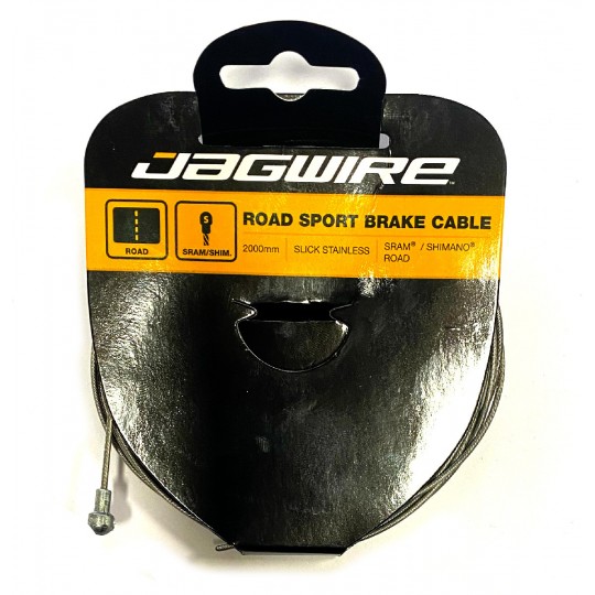 Câble de freins vélo ROUTE 2m SPORT 1.5mm pour SRAM / SHIMANO de JAGWIRE