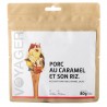 Plat Lyophilisé Porc au caramel et son riz  80g - 374 Kcal - Voyager Nutrition
