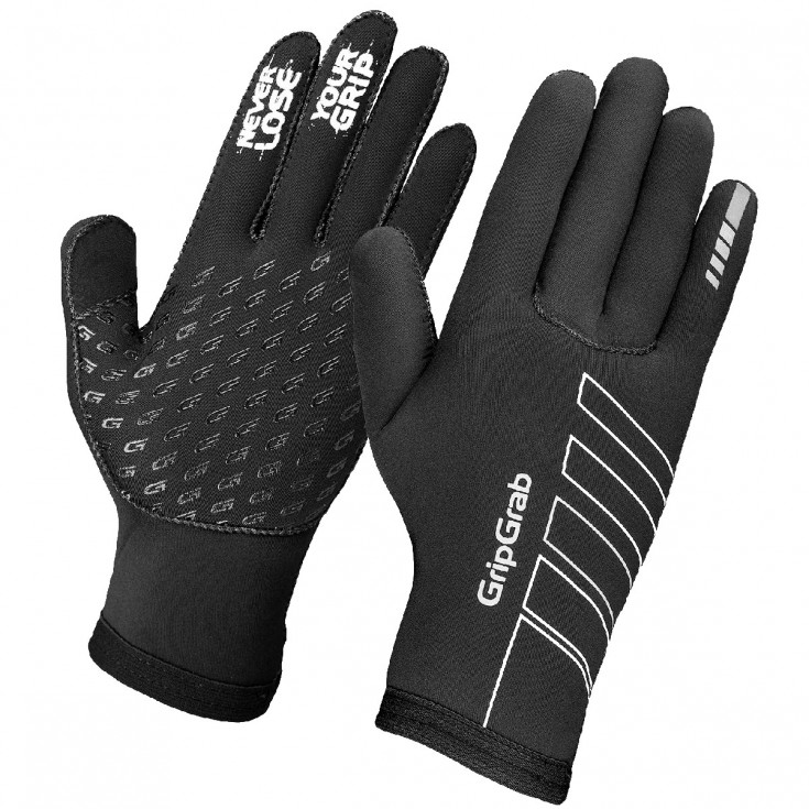 Gants de vélo néoprène RAINY WEATHER GLOVES noir Gripgrab