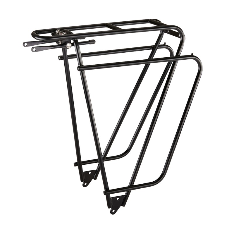 Porte bagages velo acier arriere LOGO noir TUBUS Montania Sport