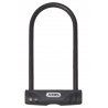 Antivol en U vélo FACILO 32 + support de cadre USH noir 230mm ABUS