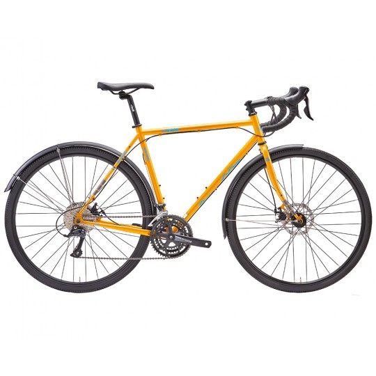 Vélo Trekking HOBOOTLEG EASY TRAVEL jaune CINELLI Bikes 2024