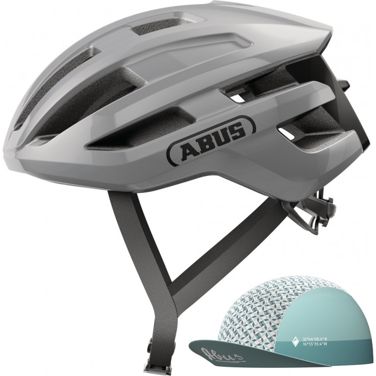 Casque vélo route POWERDOME ACE race-grey ABUS Italie