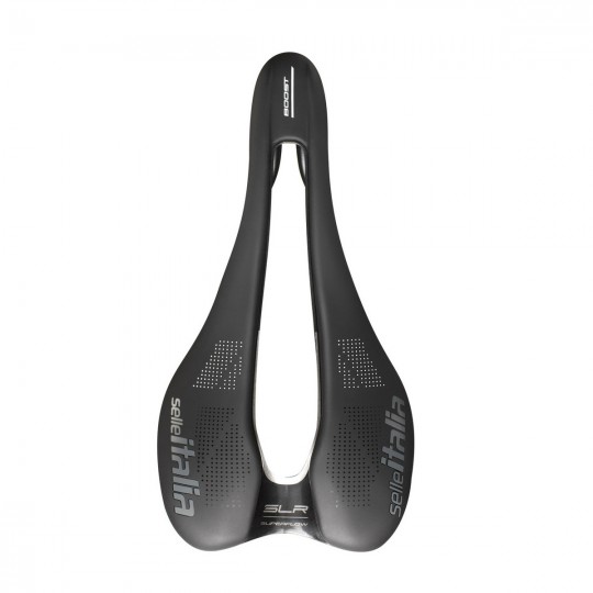 Selle vélo SLR BOOST TM SUPERFLOW 130mm noir SELLE ITALIA