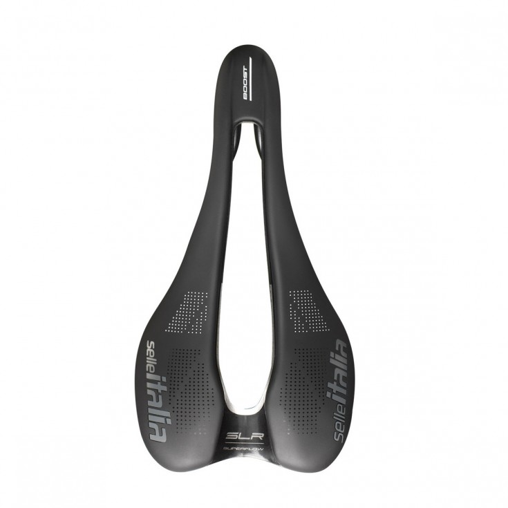 Selle vélo SLR BOOST TM SUPERFLOW 130mm noir SELLE ITALIA