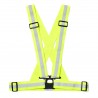 Harnais réfléchissant vélo BOOKMAN jaune fluorescent