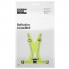 Harnais réfléchissant vélo BOOKMAN jaune fluorescent