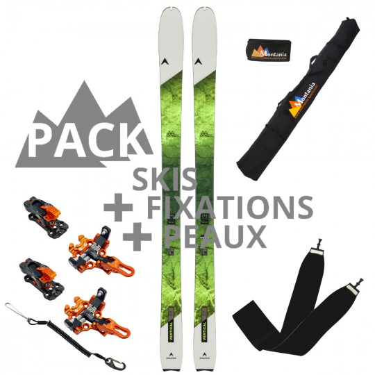 Pack ski de rando polyvalent VERTICAL 88 vert Dynastar 2024