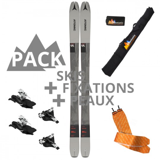 Pack ski de rando léger Backland UL 85 gris Atomic 2024