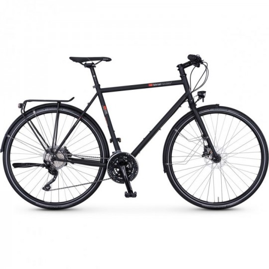 Vélo Trekking VSF T-500 Disc - Shimano Deore 30-speed noir FAHRRADmanufactur 2024