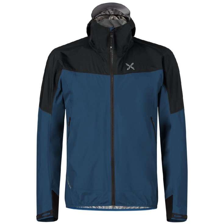 Veste GORE TEX homme PAC MIND JACKET 2.5L 87 deep blue Montura Montania Sport