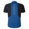 Tee-shirt homme 1/4 zip respirant NEVERLAND ZIP TEE-SHIRT 87 deep-blue Montura