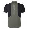 Tee-shirt homme 1/4 zip respirant NEVERLAND ZIP TEE-SHIRT 49 sage-green Montura
