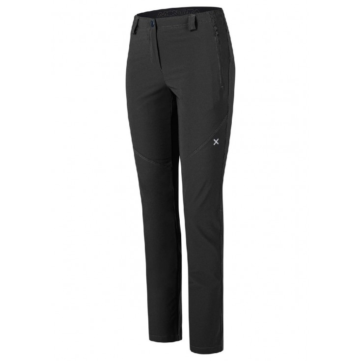 Pantalon de randonnée femme FOCUS PANTS WOMAN 90-noir Montura
