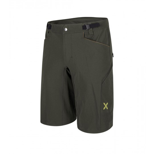 Bermuda vélo homme CYCLING SHORTS 49 sage-green Montura