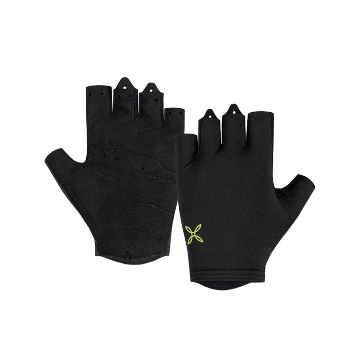 Gants mitaine vélo CYCLING GLOVES 9047 noir-lime Montura