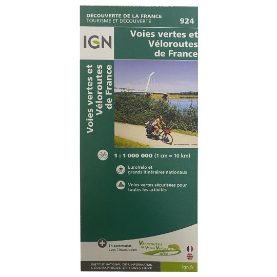 Carte IGN plastifiée Chemin de Saint Jacques de Compostelle - RONCEVAUX A COMPOSTELLE 1/100000 