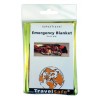 Couverture de secours-survie EMERGENCY BLANKET first aid TRAVELSAFE 